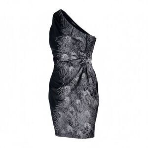 London times one shoulder cocktail evening dress  size 2P